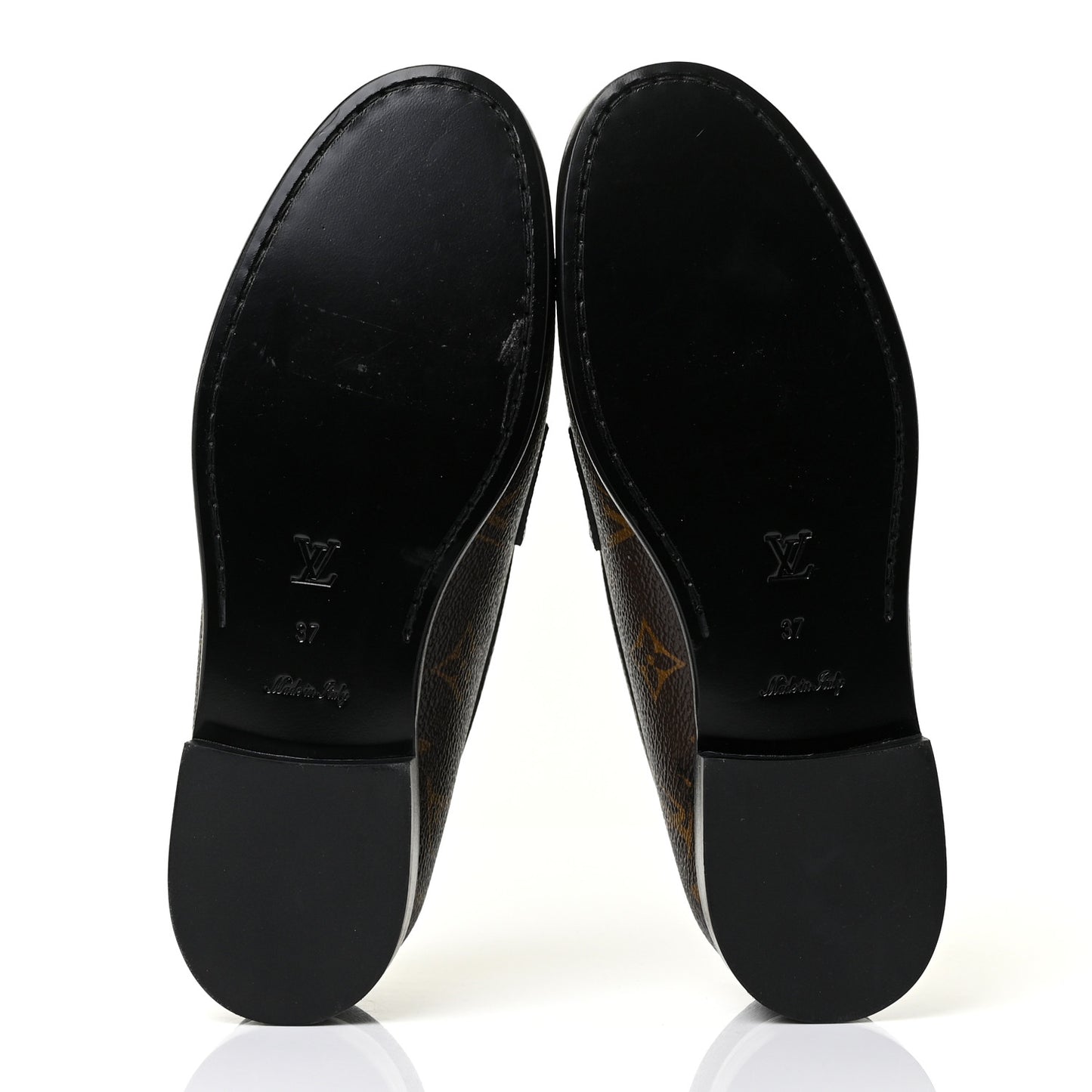 Monogram Chess Flat Loafer 37