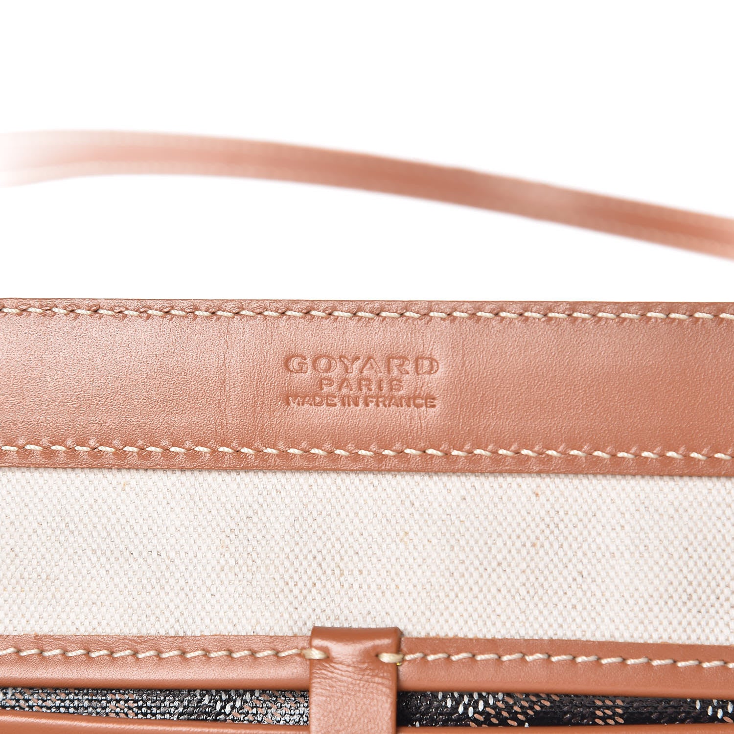 Goyard Goyardine Bellechasse PM Black Gold 6 of 10