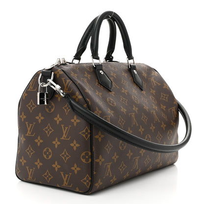 Louis Vuitton Monogram Speedy Soft 30 Dark 3 of 10