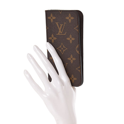 Louis Vuitton Monogram iPhone X/XS Folio Case 2 of 10