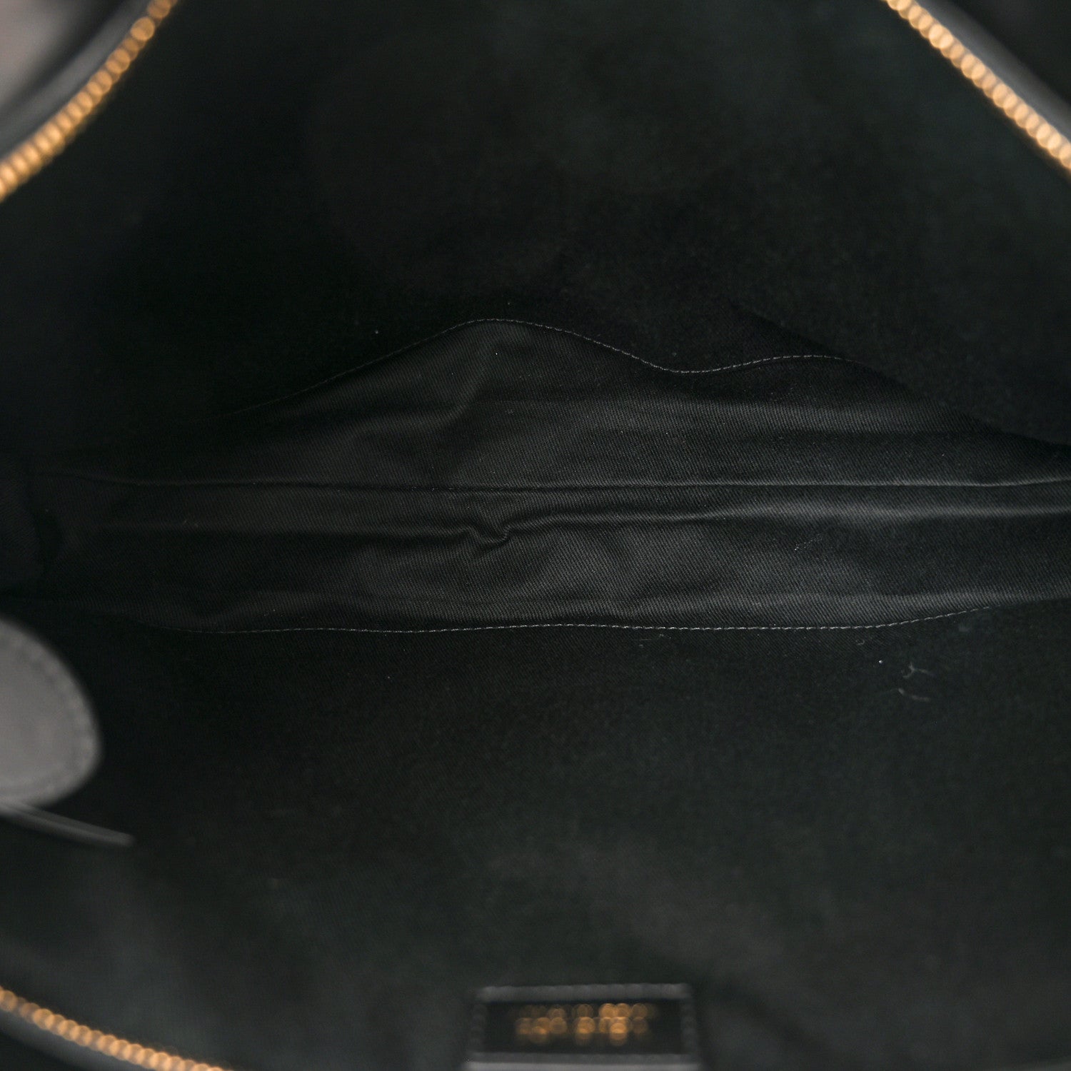 Versace Nappa Baroque Print Quilted Trapuntata Tribute Shoulder Bag Gold Black 5 of 10