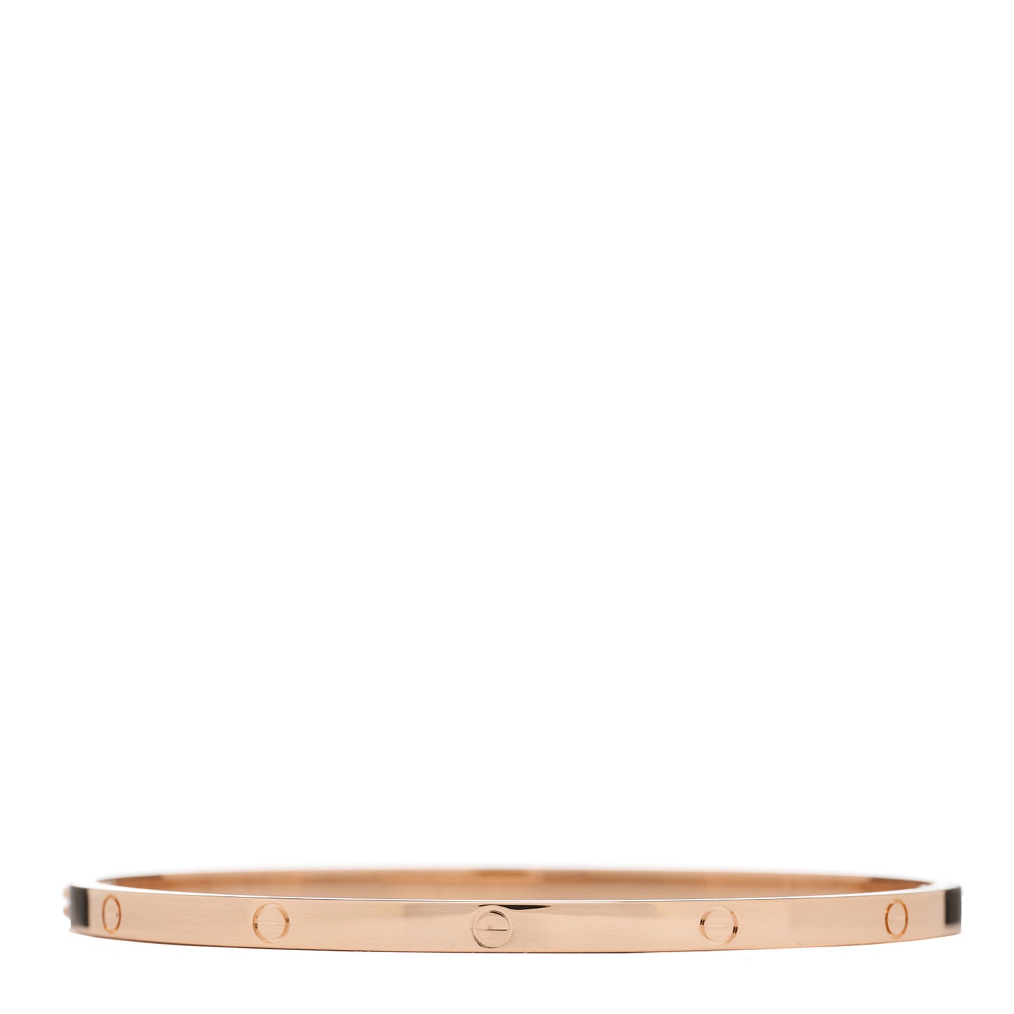 18K Pink Gold Small LOVE Bracelet 19