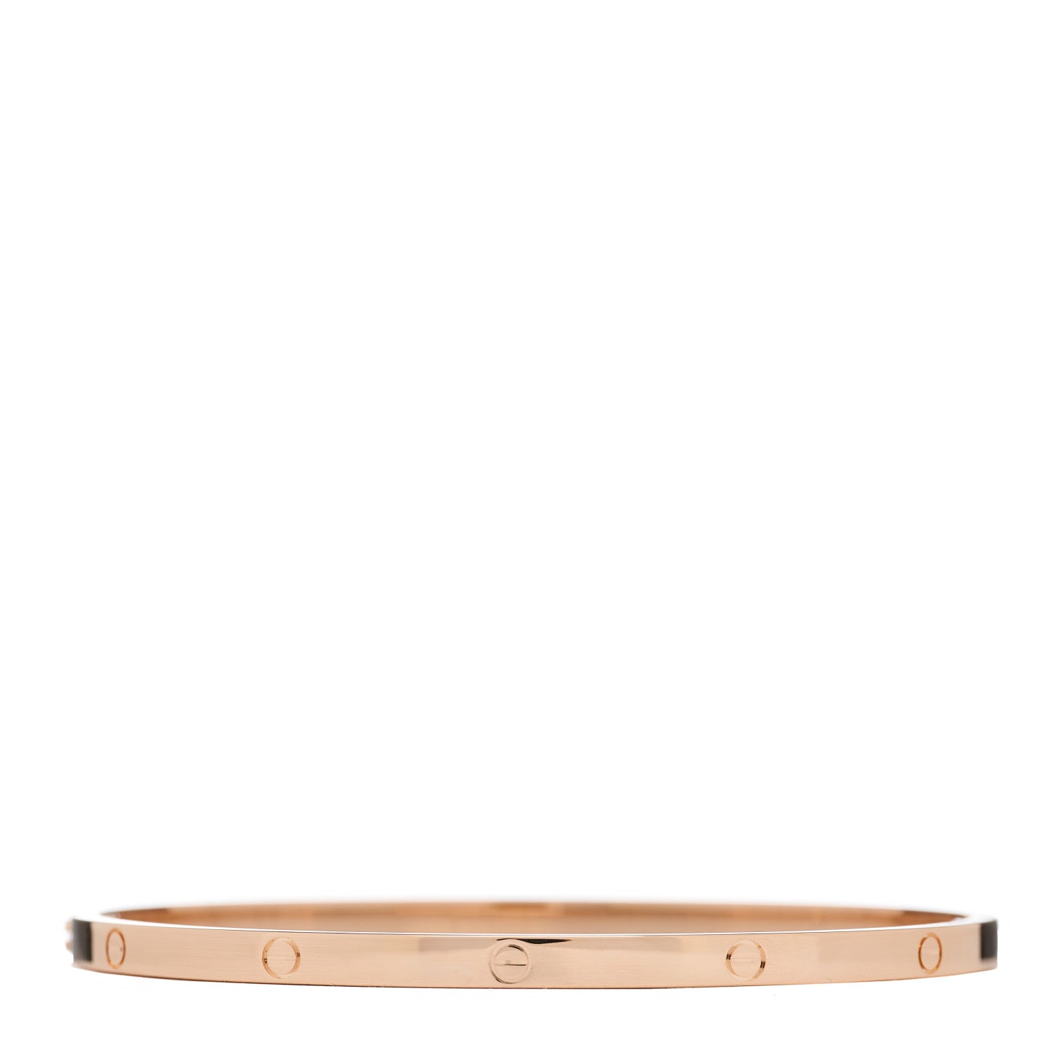 Cartier 18K Pink Gold Small LOVE Bracelet 19 2 of 5