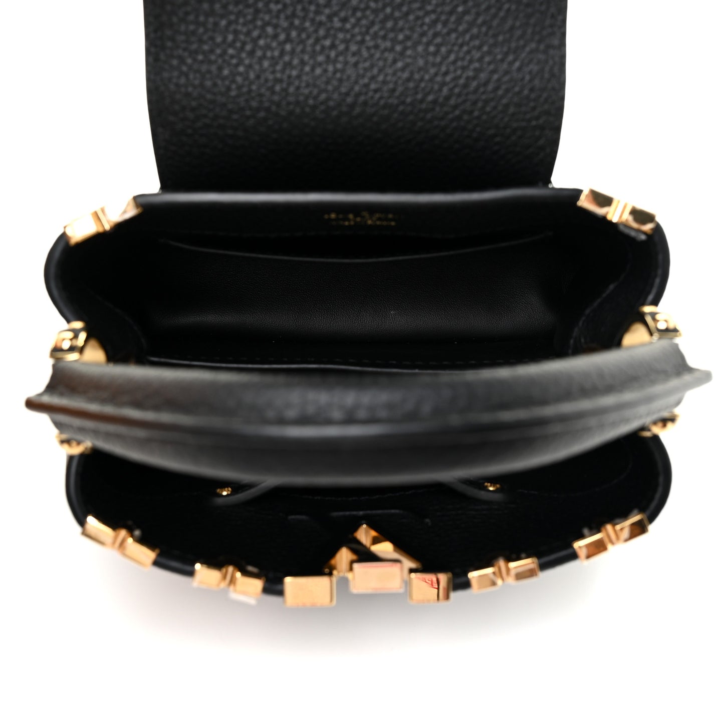 Taurillon Embellished Flower Crown Capucines Mini Black