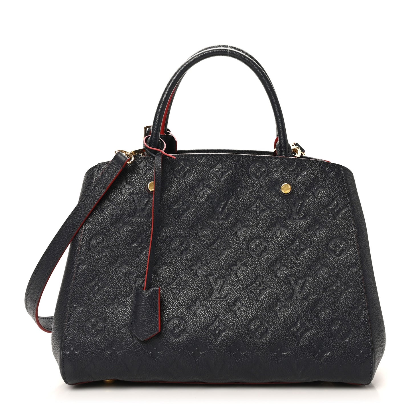 Empreinte Montaigne MM Marine Rouge