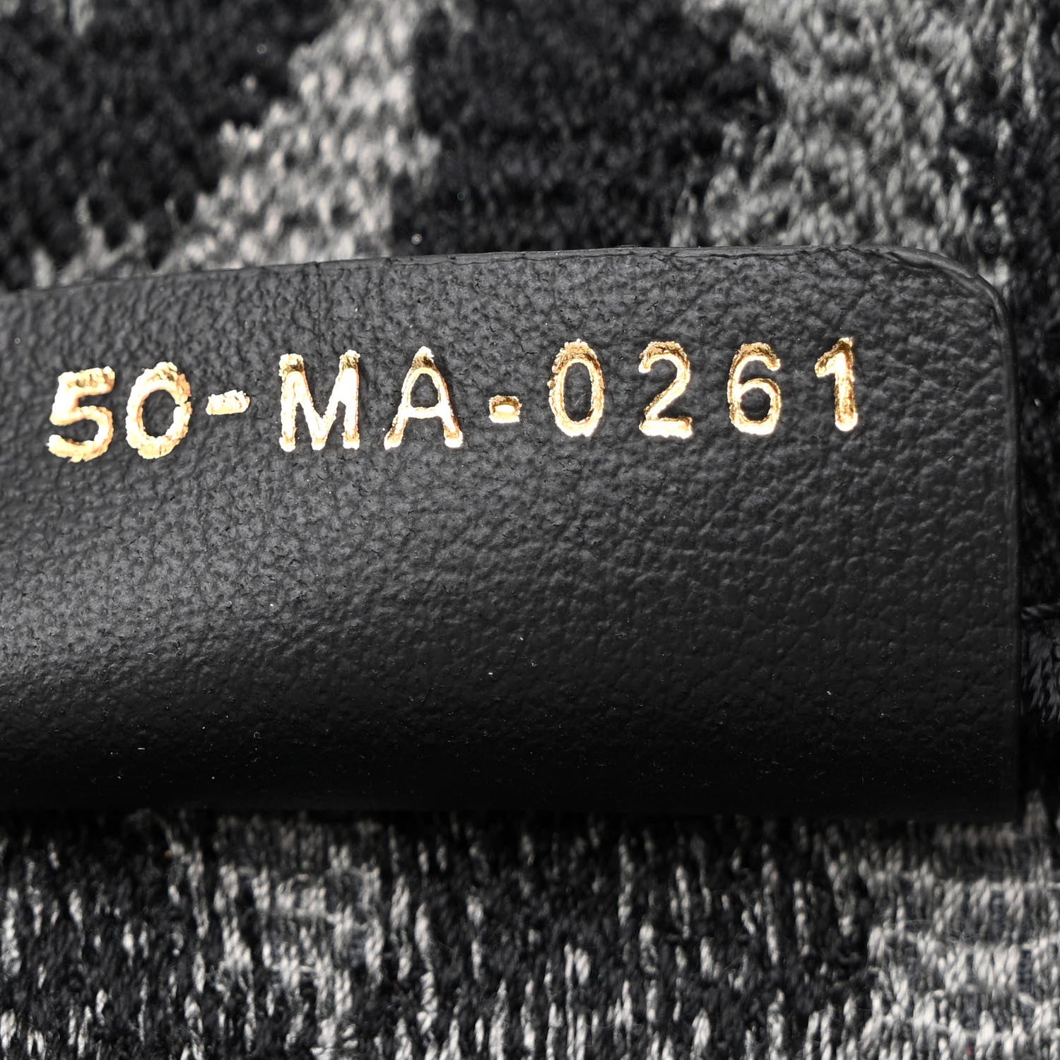 Christian Dior Canvas Mizza Embroidered Large Leopard Book Tote Grey 7 of 12