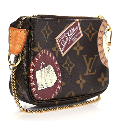 Louis Vuitton Monogram Patch Mini Pochette Accessories 3 of 9