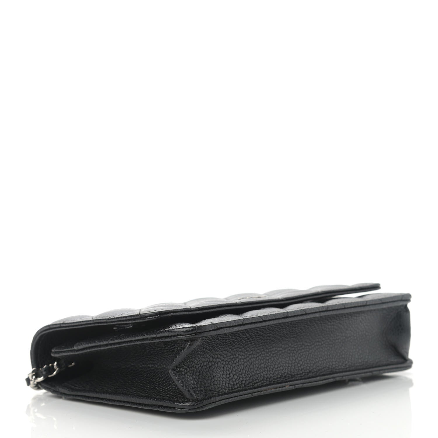 Chanel Caviar Quilted Wallet On Chain WOC Black 4 of 12
