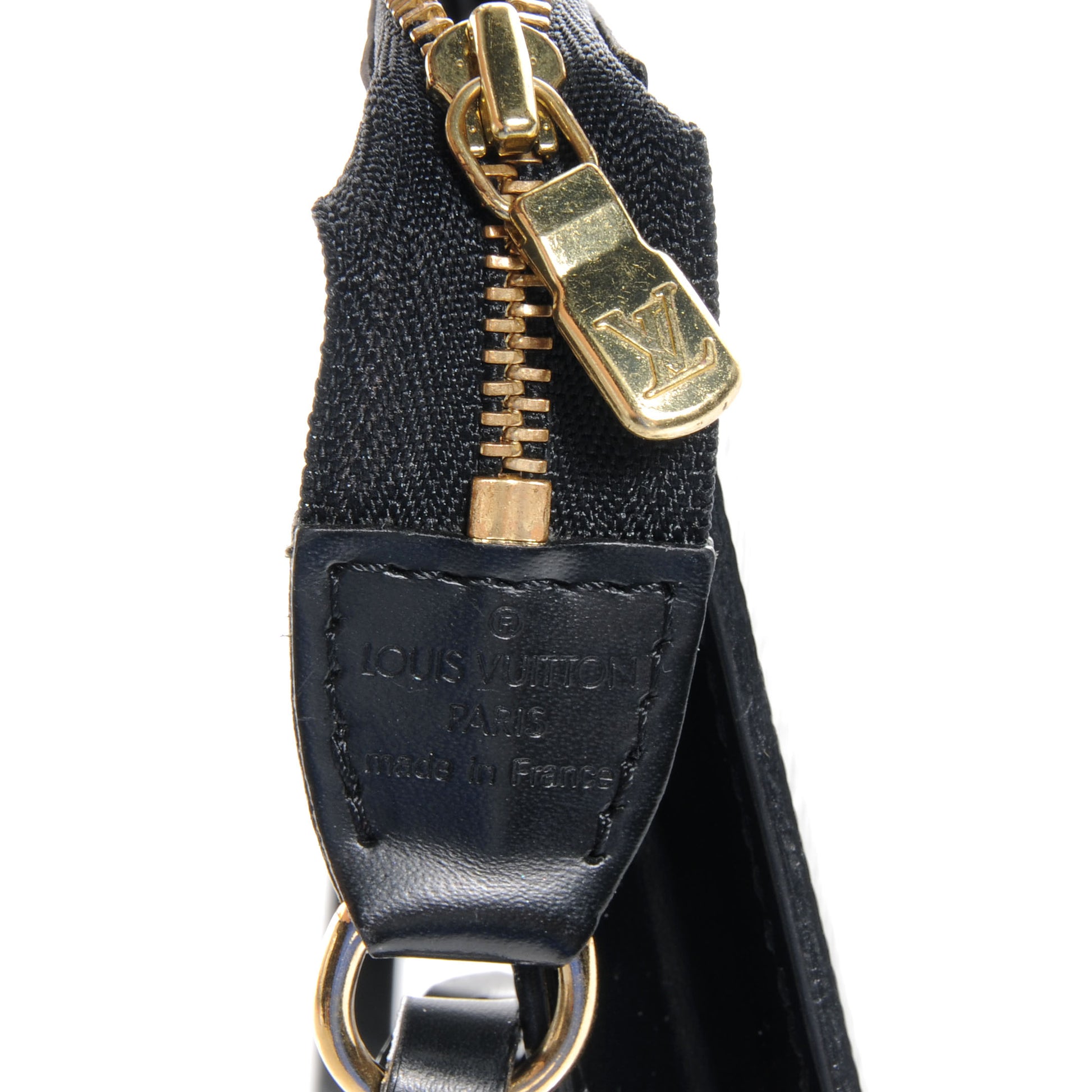 Louis Vuitton Epi Pochette Accessories 24 Black 7 of 7