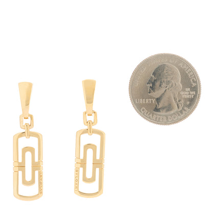 Bulgari 18K Yellow Gold Parentesi Drop Earrings 2 of 4