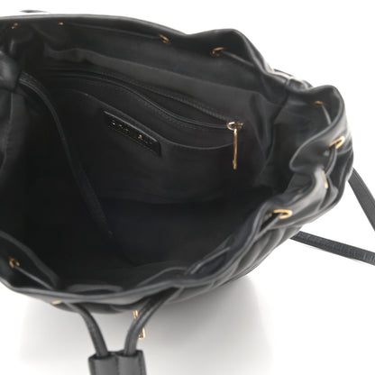 Chanel Calfskin Chevron Quilted Large Urban Spirit Backpack Black 5 of 14