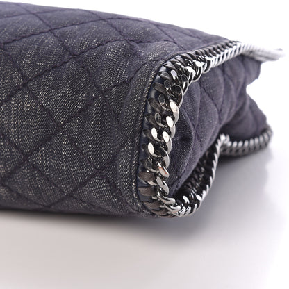 Stella McCartney Denim Quilted Small Falabella Tote 6 of 14
