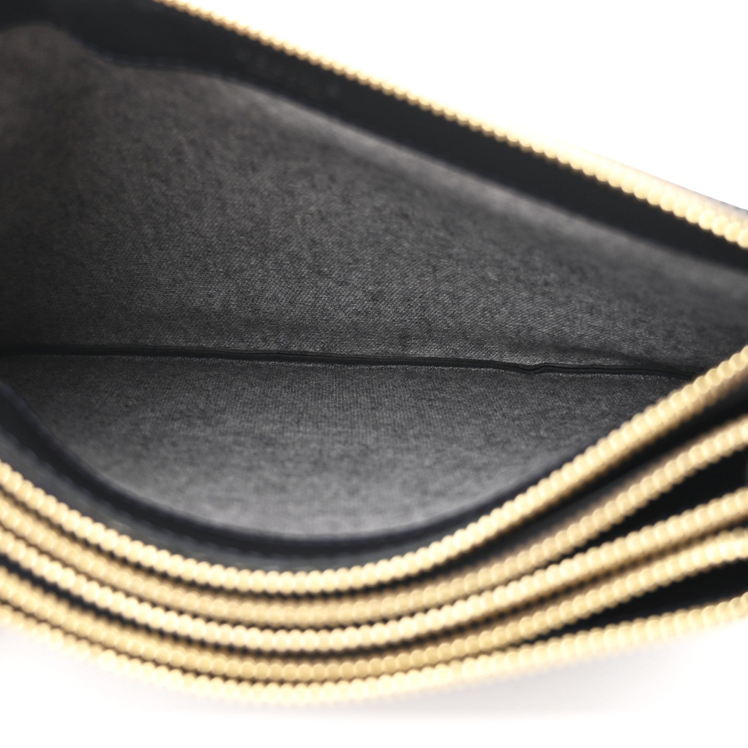 Celine Lambskin Large Trio Crossbody Bag Navy Blue 4 of 10
