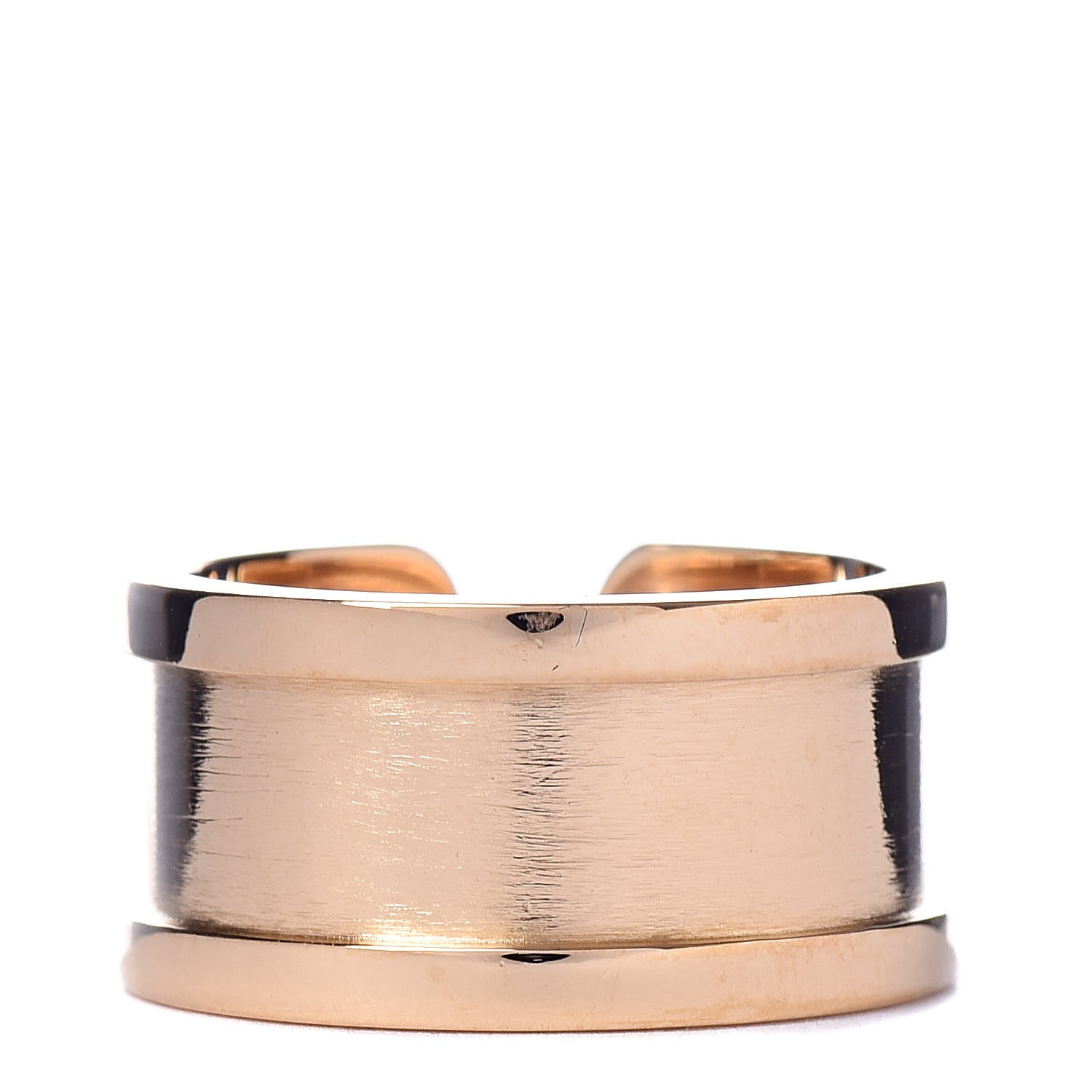 Cartier 18K Yellow Gold 10mm Logo De Ring 50 5.25 3 of 4