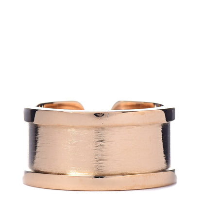 Cartier 18K Yellow Gold 10mm Logo De Ring 50 5.25 3 of 4