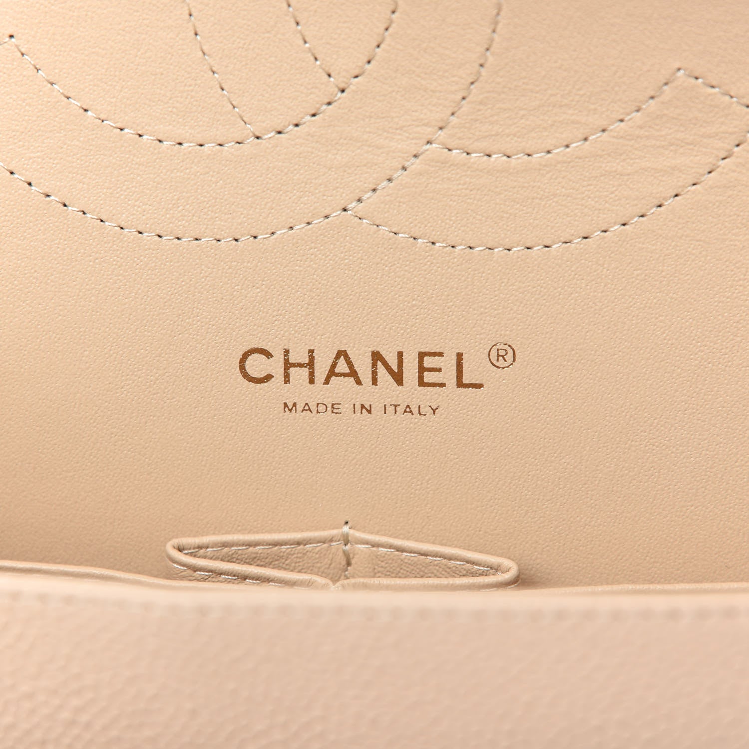 Chanel Caviar Quilted Jumbo Double Flap Beige Clair 8 of 11