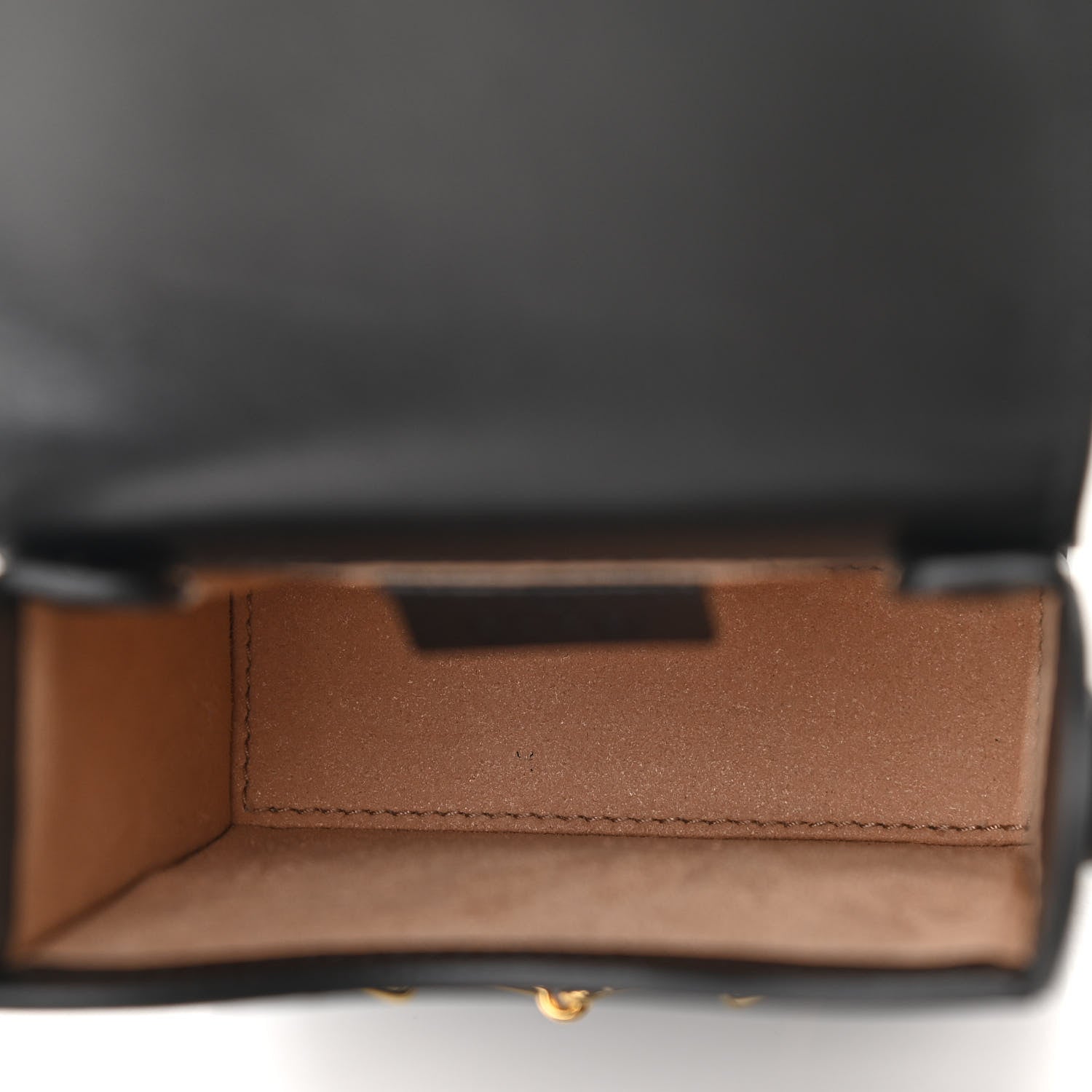 Gucci Boarded Plutone Calfskin Mini Horsebit 1955 Crossbody Bag Black 5 of 12
