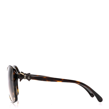 Chanel Acetate CC Bow Sunglasses 5205-A Tortoise 3 of 8