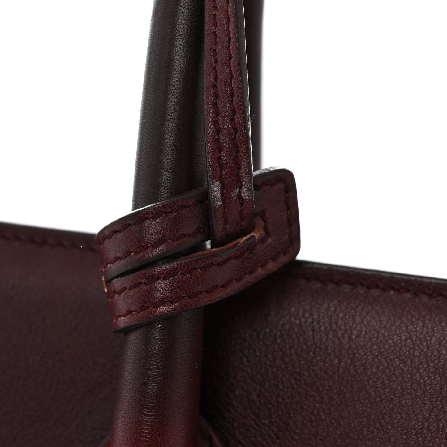 Calfskin Large Sac de Jour Carryall Amarena