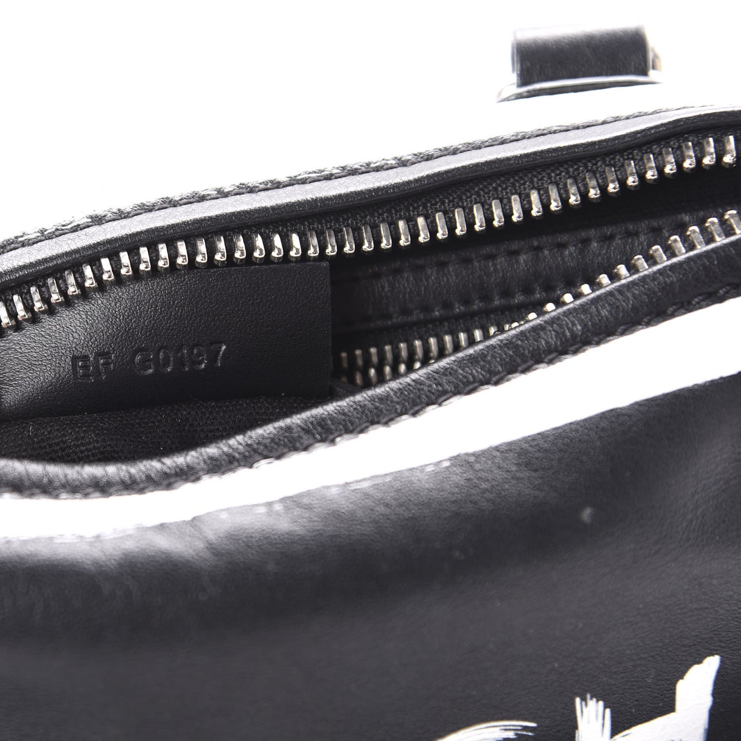Calfskin Small Logo Pandora Black