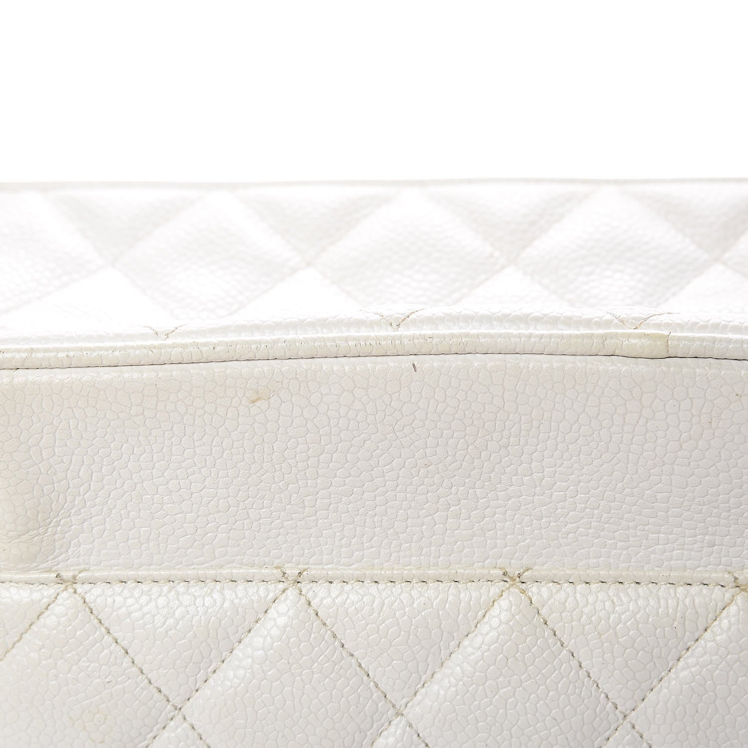 Chanel Caviar Quilted Camera Case White 18 of 28