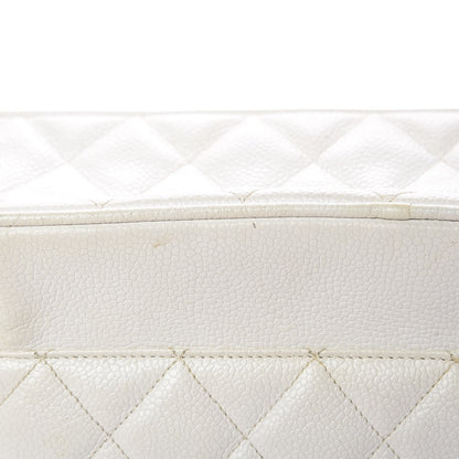 Chanel Caviar Quilted Camera Case White 18 of 28