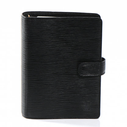 Louis Vuitton Epi Medium Ring Agenda Black 1 of 6