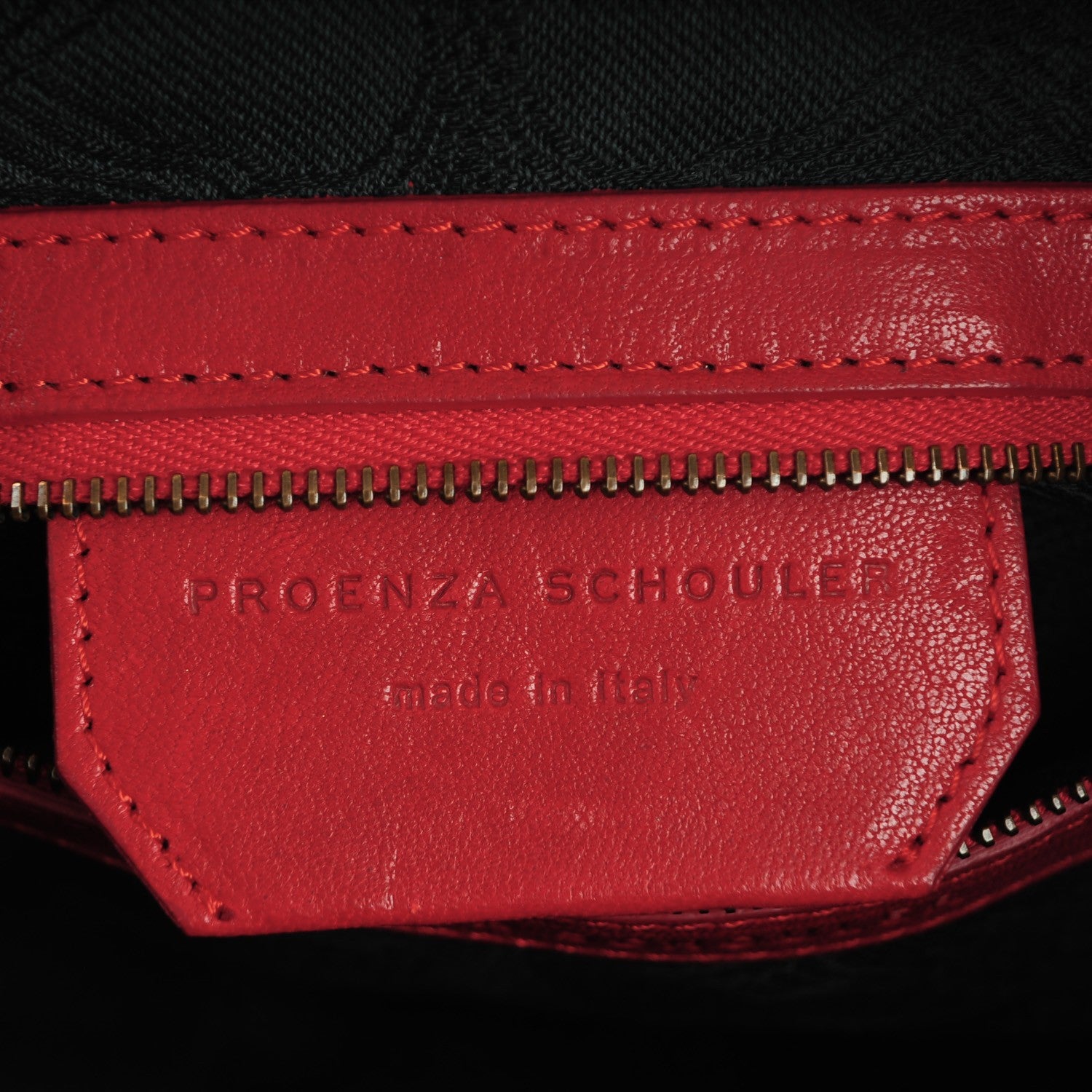 Proenza Schouler Lambskin PS1 Tote Bright Red 8 of 9
