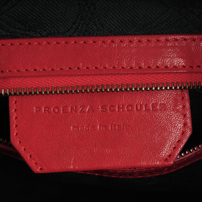Proenza Schouler Lambskin PS1 Tote Bright Red 8 of 9