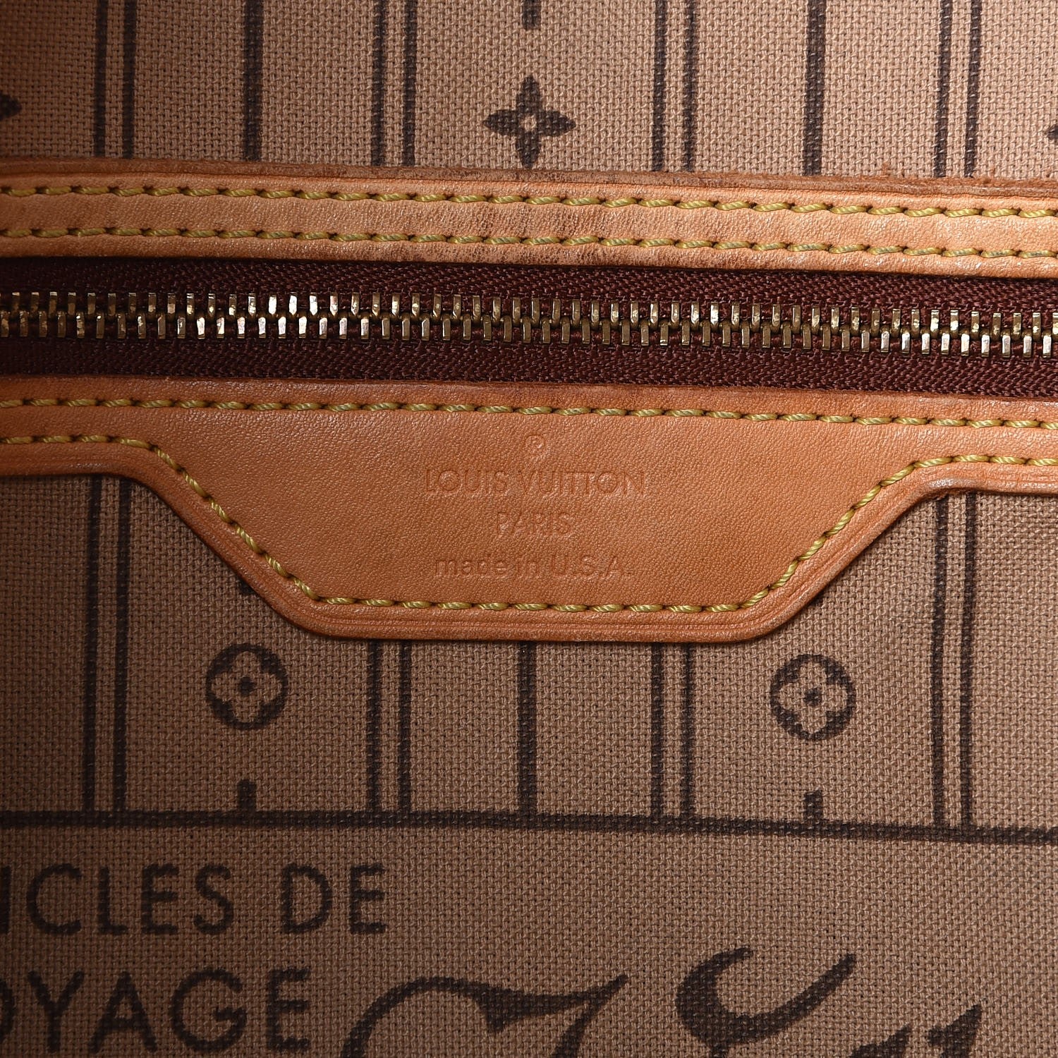 Louis Vuitton Monogram Neverfull MM 7 of 21