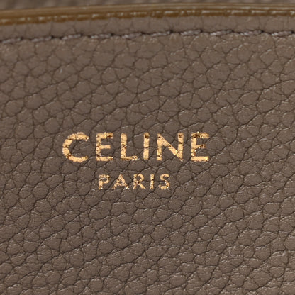Celine Soft Grained Calfskin Sangle Bucket Bag Taupe 5 of 8