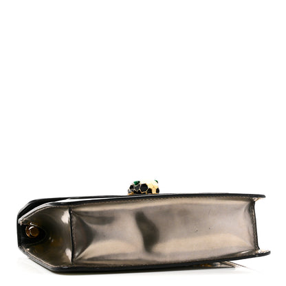 Bulgari Metallic Serpenti Forever Small Shoulder Bag Silver 4 of 9