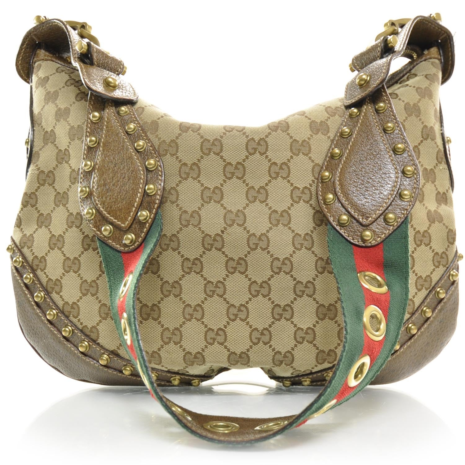 Gucci Monogram Pelham Messenger Bag Brown 1 of 10
