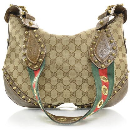 Gucci Monogram Pelham Messenger Bag Brown 1 of 10