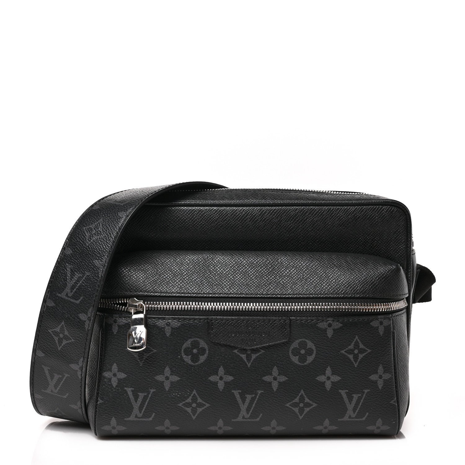 Louis Vuitton Taiga Monogram Eclipse Outdoor Messenger Black 1 of 9