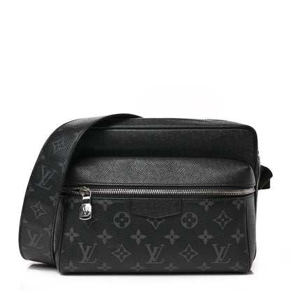 Louis Vuitton Taiga Monogram Eclipse Outdoor Messenger Black 1 of 9