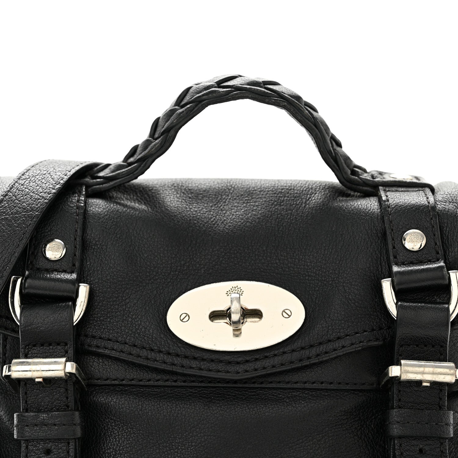 Mulberry Goatskin Mini Alexa Black 12 of 17
