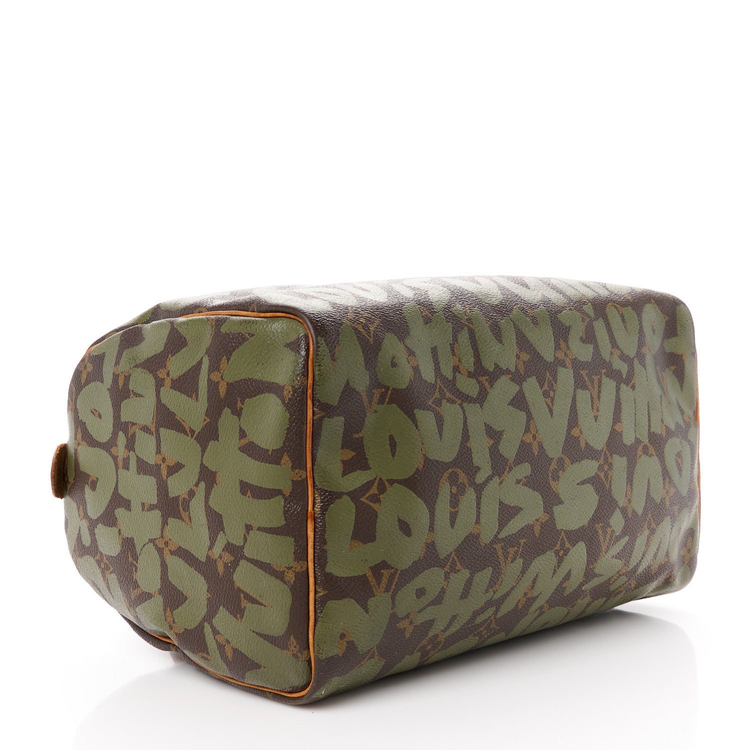 Louis Vuitton Monogram Graffiti Speedy 30 Kaki 4 of 14