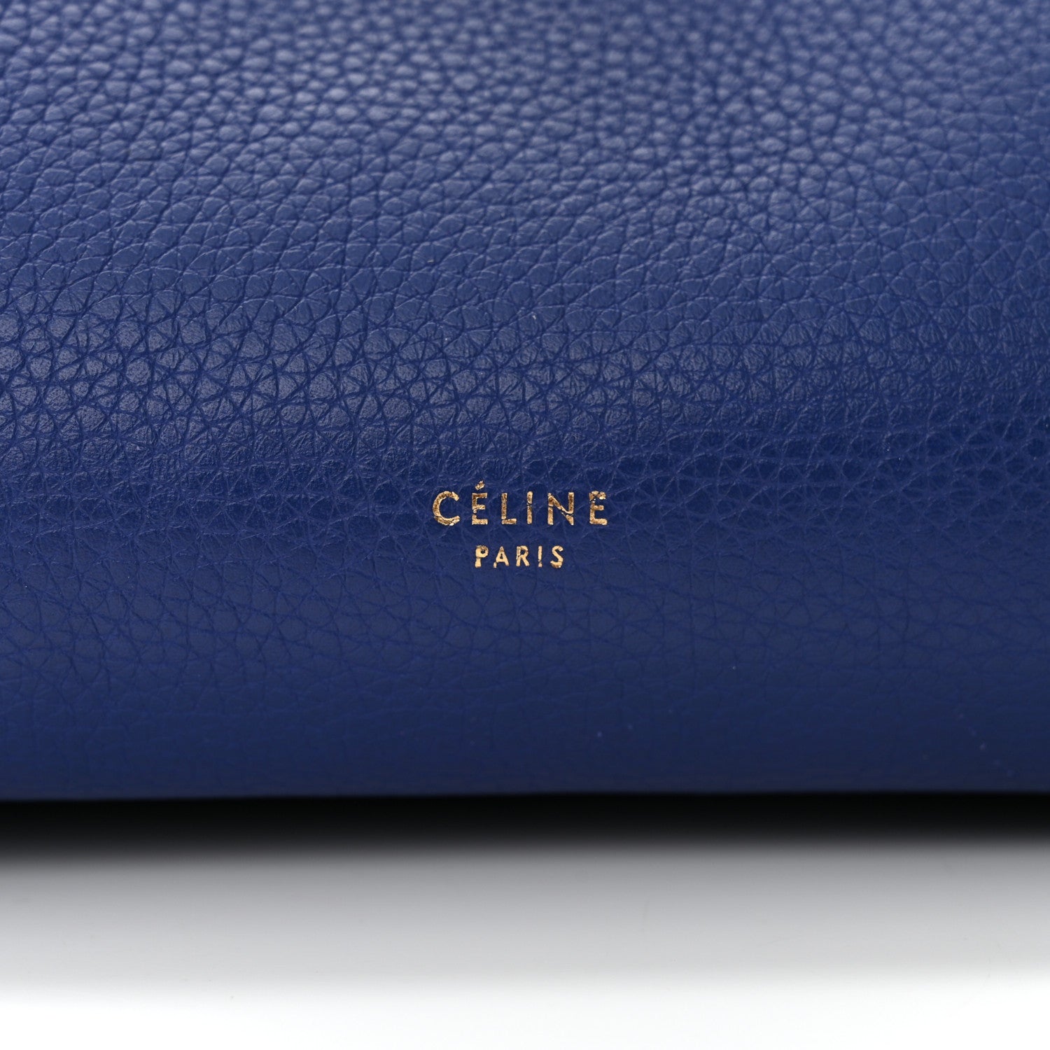 Celine Grained Calfskin Small Belt Bag Indigo 5 of 9