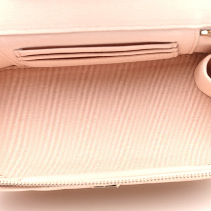 Chanel Caviar Quilted Small Vanity Case With Chain Light Beige 6 of 11