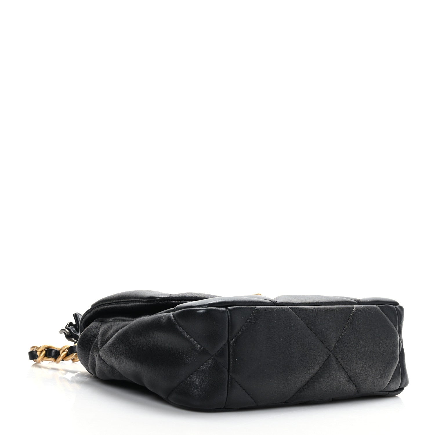 Chanel Lambskin Quilted Medium Chanel 19 Flap Black 4 of 9