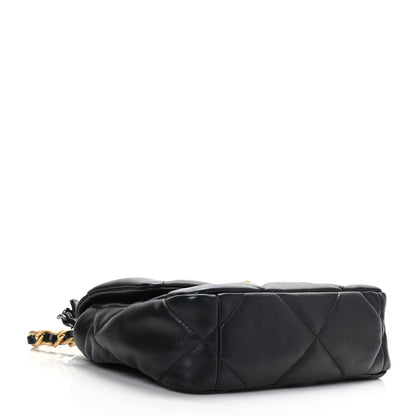 Chanel Lambskin Quilted Medium Chanel 19 Flap Black 4 of 9