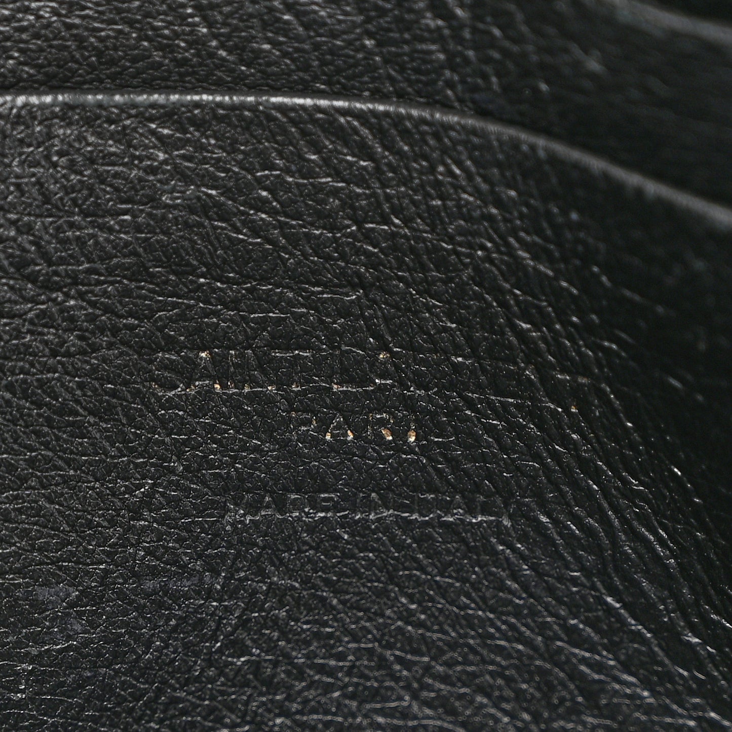 Grain De Poudre Matelasse Monogram Mini Lou Camera Bag Black