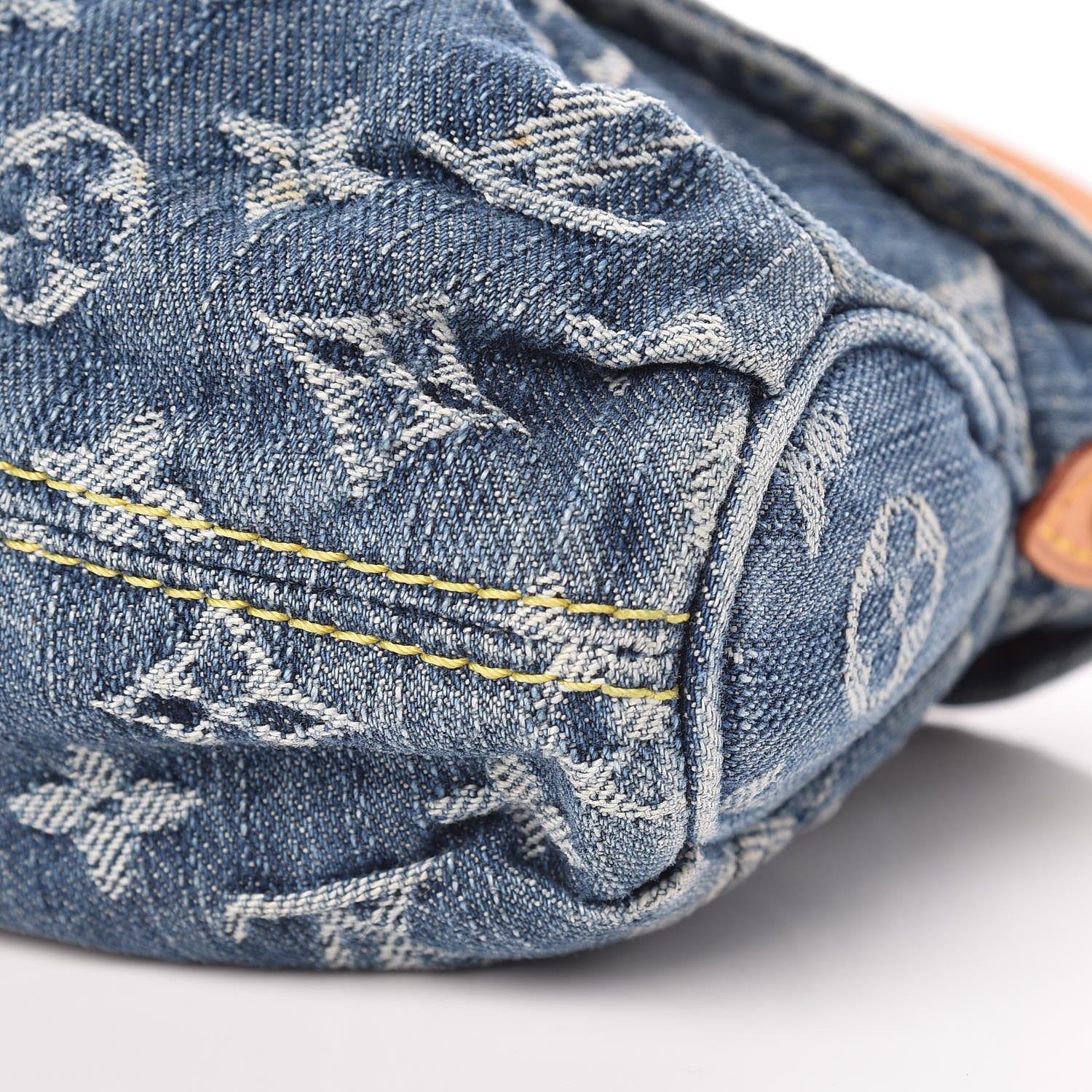 Louis Vuitton Monogram Denim Mini Pleaty Blue 10 of 10
