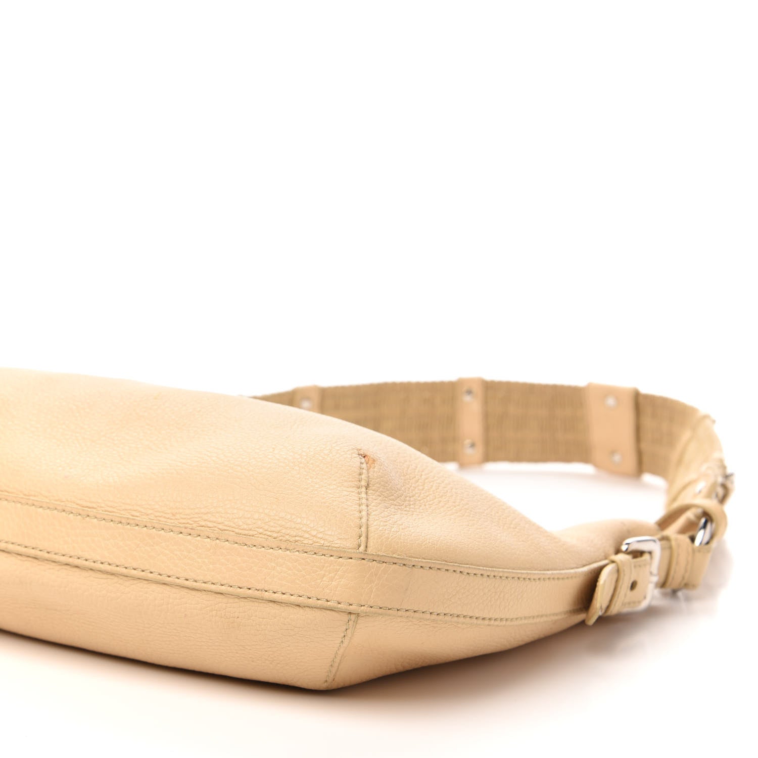 Prada Vitello Daino Shoulder Bag Sabbia 7 of 19