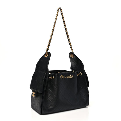 Chanel Caviar Quilted Small Chanel 25 Handbag Black 2 of 11