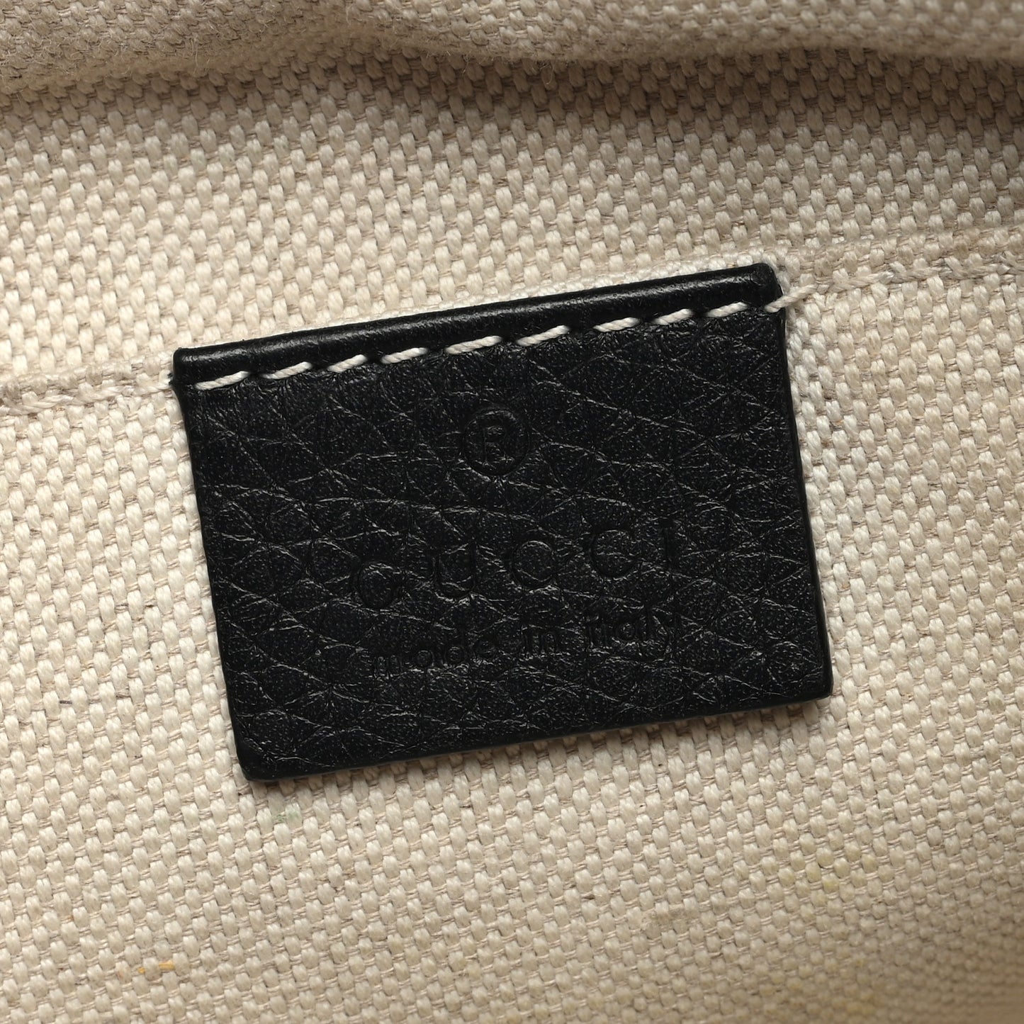 Pebbled Calfskin Small Soho Disco Bag Black