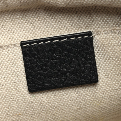 Gucci Pebbled Calfskin Small Soho Disco Bag Black 6 of 9