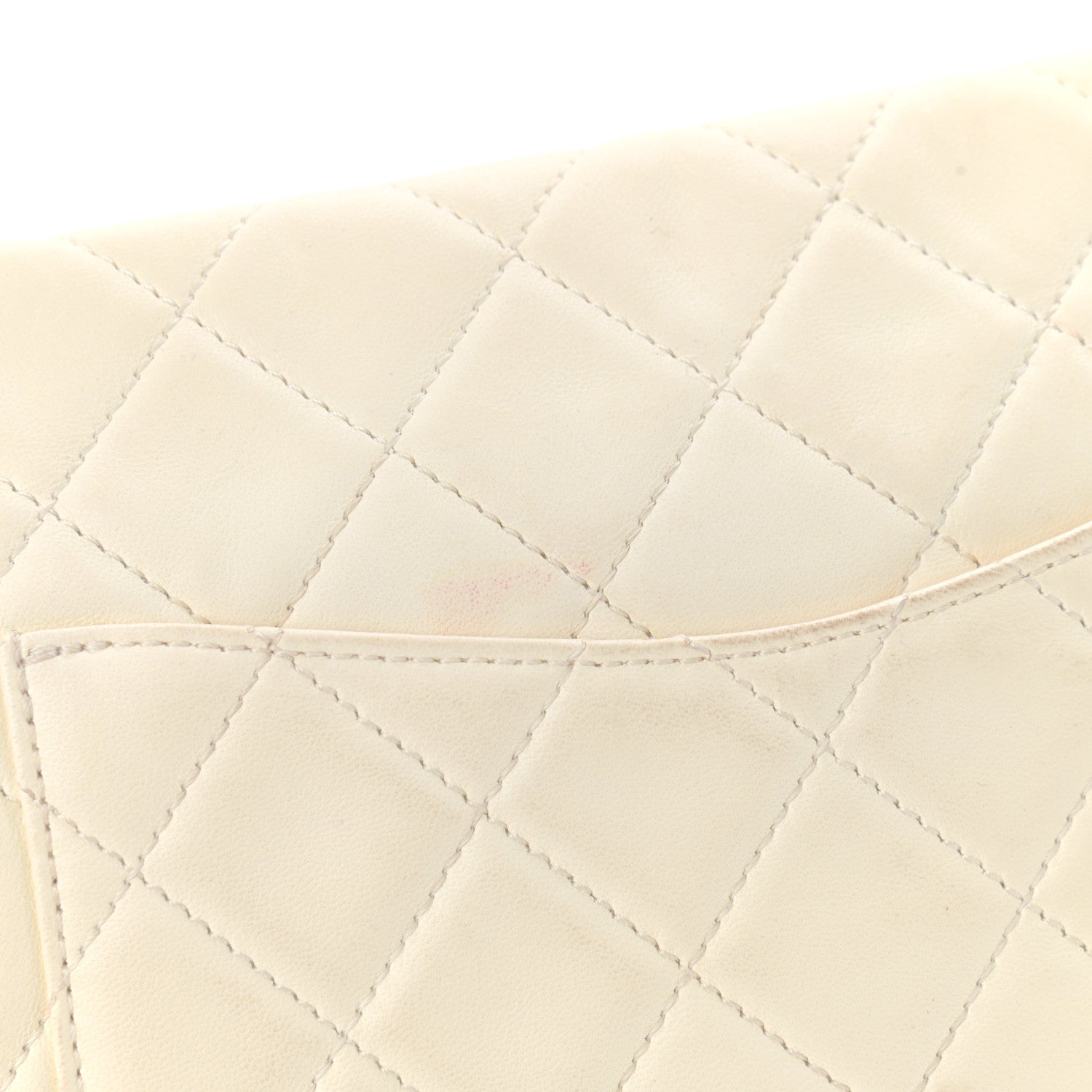 Chanel Lambskin Quilted Small Hula Hoop Flap Ivory 10 of 13