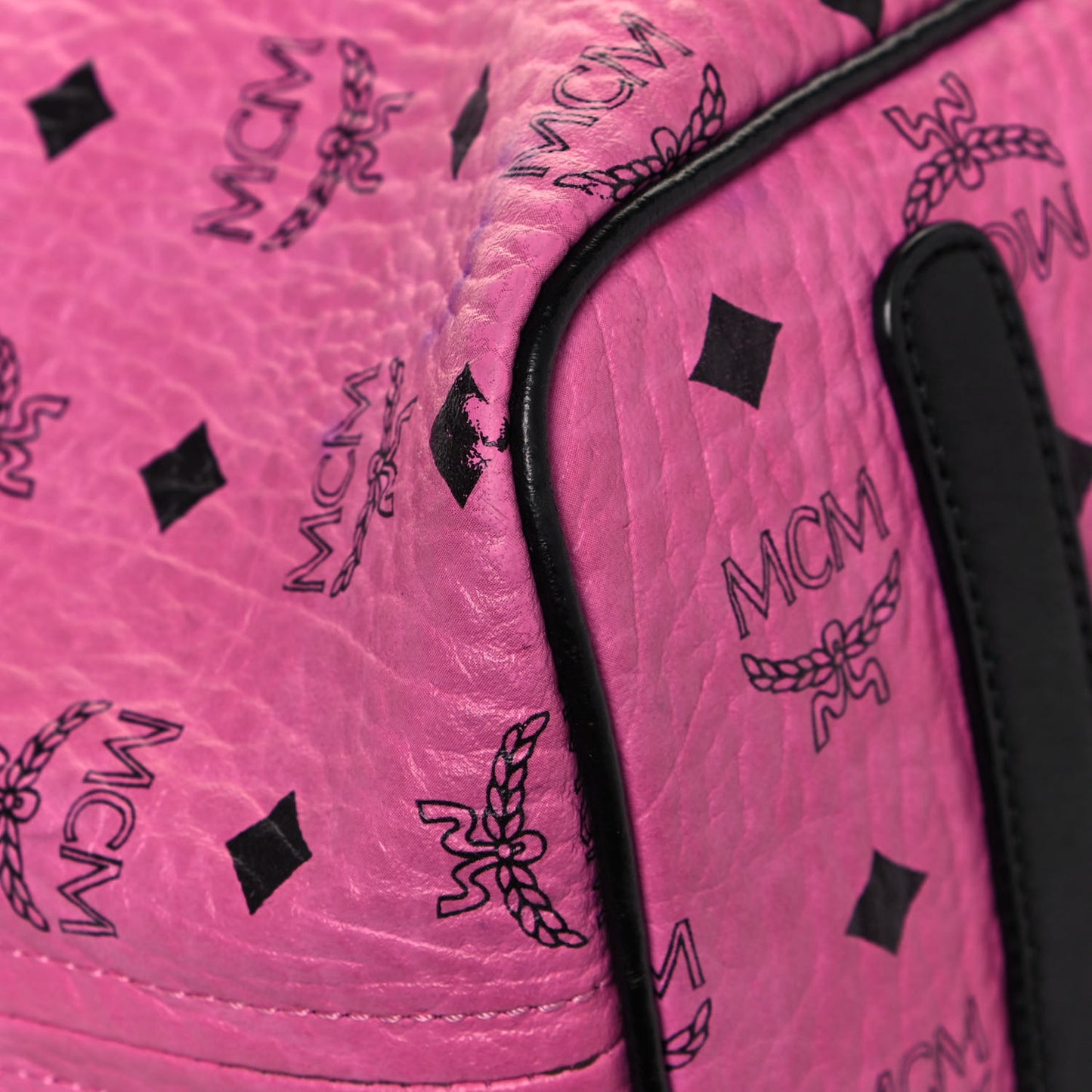 Visetos Medium Reversible Liz Shopper Tote Pink